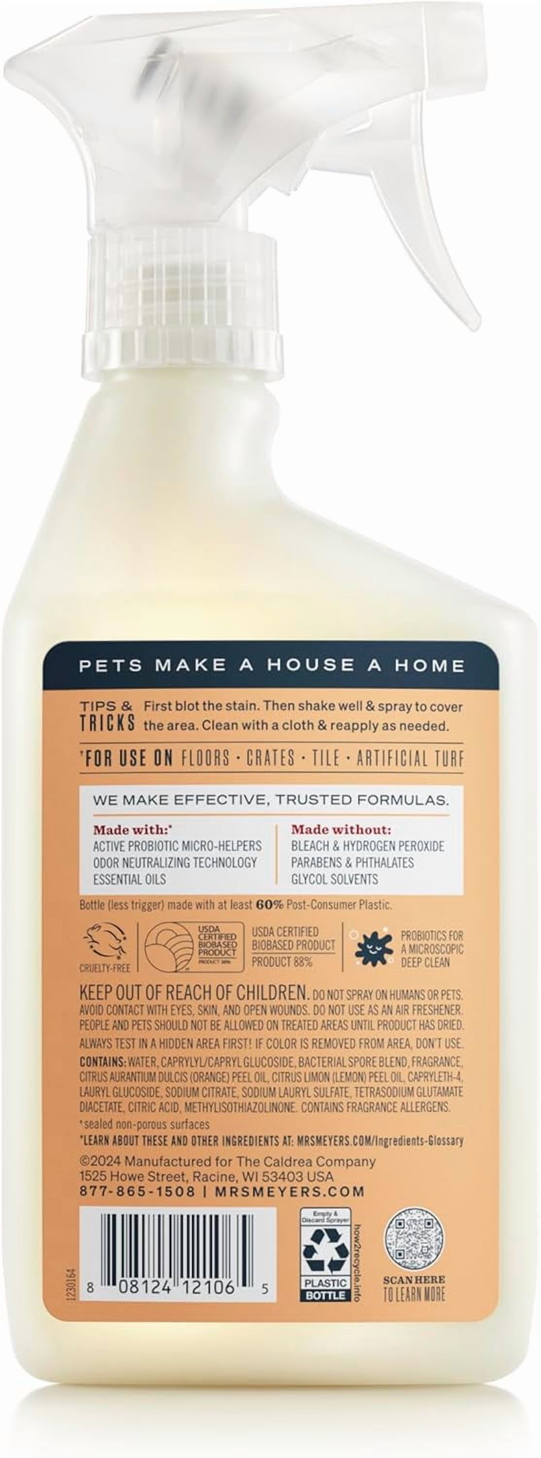 NOBRAND Pet Multi-Surface Cleaner Orange Blossom Scent - Pet Stain Remover - 16 oz