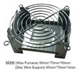thumbnail image 4 of FLhrweasw Estufa Cera Plegable Portátil para Acampar Con Soporte Alambre Disco Acero Inoxidable, 4 of 9