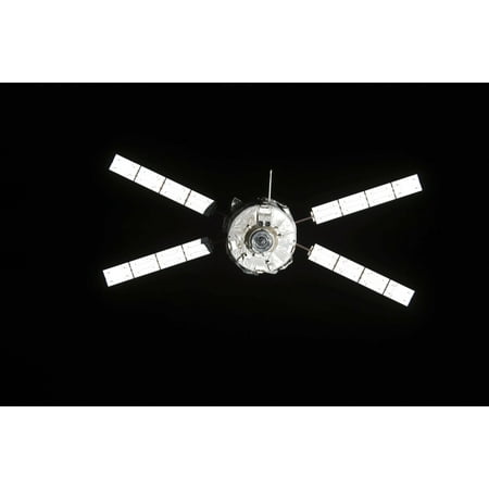 European Space Agencys Jules Verne Automated Transfer Vehicle Canvas Art - Stocktrek Images (35 x 23)
