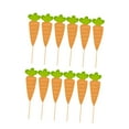 thumbnail image 3 of 12 Uds adornos para magdalenas de Pascua BLESIY Decoración para hornear Formas de zanahoria, 3 of 8