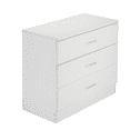 thumbnail image 6 of Tcbosik 3 Drawer Nightstand, Modern Bedside Table, End Table for Bedroom, Living Room, Easy Assembly, White, 6 of 10