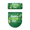 thumbnail image 5 of HELLHERO Toilet Seat Protector & Toilet Lid Cover and Toilet Tank Lid Cover with Soft Elastic Fabric for Easy Care, Stretch Fit Beer Clover, 5 of 8
