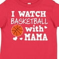 thumbnail image 4 of Inktastic I Watch Basketball with Mama Boys Toddler T-Shirt, 4 of 5