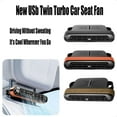 thumbnail image 3 of Ventilador recargable para asiento de coche, refrigeración para el asiento trasero, diseño compacto, flujo de aire silencioso y potente para una conducción cómoda., 3 of 5