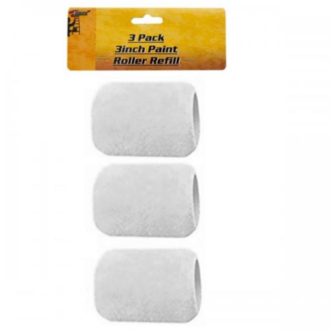 3Pc Small Paint Roller Refill