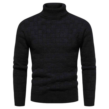 

Aueoeo Crew Neck Sweater for Men Vintage Polo Sweaters for Men Big and Tall Men s Fashion Autumn and Winter Sweater Pullover Bottom Knit Color Blocking Men s Sweater