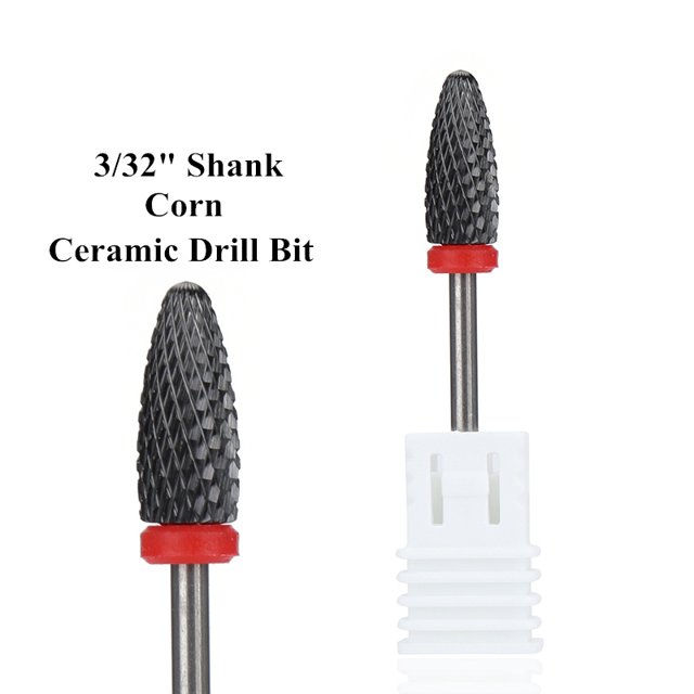 Broca De Cerámica Para Uñas Cortadora Eléctrica Para Manicura Pedicura Máquina De Taladro De Accesorios Herramienta De Esmalte