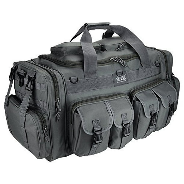 Nexpak USA Large 30" Inch Gunmetal Grey Duffel Duffle Military Molle