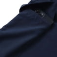 thumbnail image 5 of Admvng Mens Solid Pockets Elastic Waist Work Cargo Full Length Pants, 5 of 9