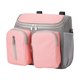 thumbnail image 2 of Bolsa organizadora universal para cochecito, tela 300D, capacidad de 8 kg, diseño de múltiples bolsillos, bolsa de hombro convertible, se adapta a la mayoría de los cochecitos, correas ajustables, 2 of 7