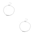 thumbnail image 1 of ZheElen Woman Anklet Exquisite Jewelry Accessory Simple Style Ankle Decoration Foot Chains Ankles Chain for Dress Decor Silver 2Set, 1 of 6