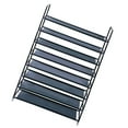 thumbnail image 6 of 8-Tier Shoe Rack, Storage Storage Organizer, Metal Frame, Non-Woven Fabric, for Living Room,Black, 6 of 7