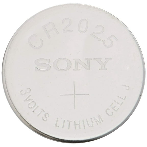 Sony CR2025 3 Volt Lithium Coin Cell Battery - Single