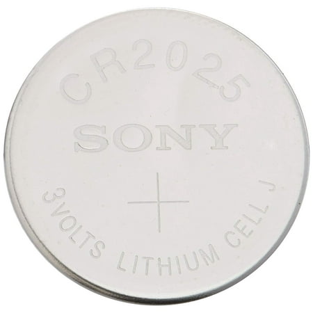 Sony CR2025 3 Volt Lithium Coin Cell Battery -