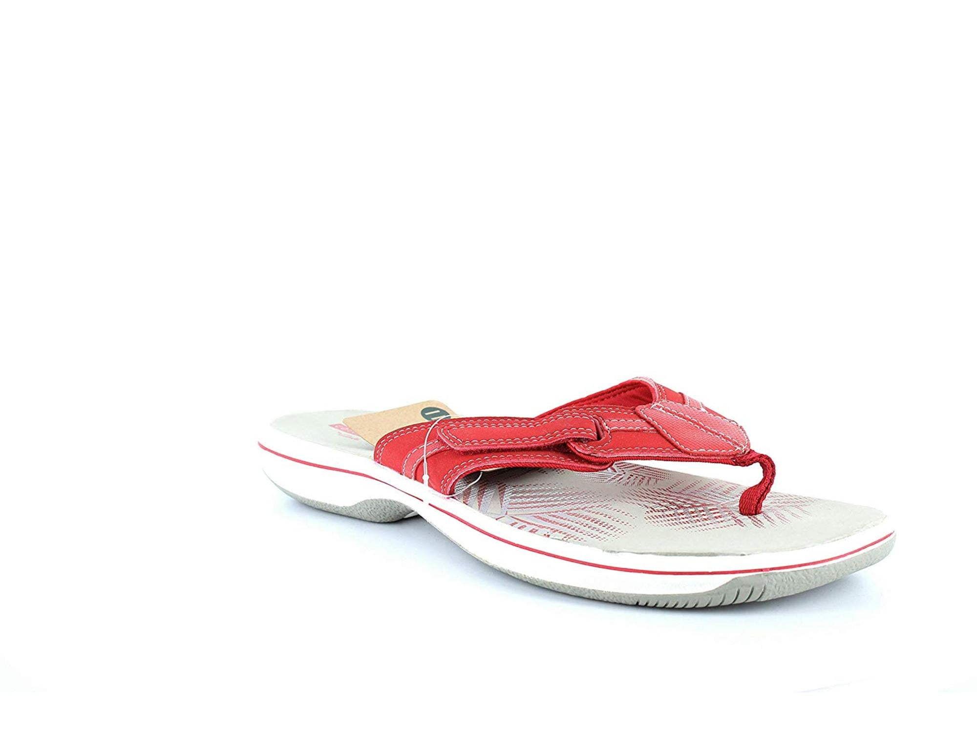 clarks womens thong sandals