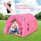Costway Enfants Lit Tente Jouer Tente Maison de Jeux Portable Simple Couchage W / Sac de Transport – image 5 sur 10