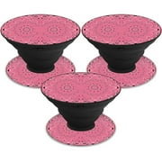 MightySkins POSOCK-Pink Bandana Skin Decal Wrap for Sticker, Pink Bandana - Pack of 3