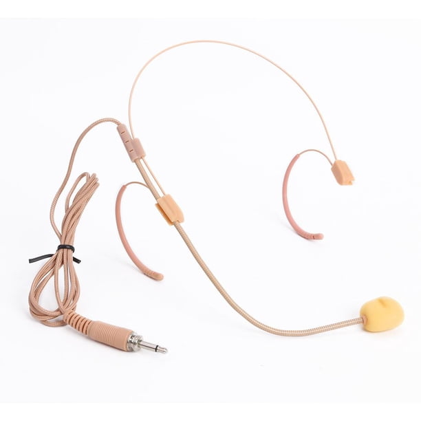 Accesorios para equipos de audio Micrófono con micrófono para auriculares con enchufe de 3,5 mm para transmisor de petaca inalámbrico Hugtrwg Para estrenar