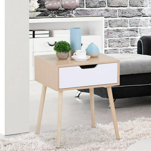 Featured image of post Wooden Bedside Tables With Drawers : Mirrored end table with 2 drawers, night stand bedside table side table for bedroom.