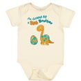 thumbnail image 3 of Inktastic I'm Gonna Be a Big Brother Dino Boys Baby Bodysuit, 3 of 5