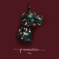 thumbnail image 3 of Versatile Christmas Knitted Wool Red Scarf Deer Elk Scarfs Printed Snowflake Warm Personality Couple Shawl, 3 of 4