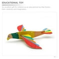 thumbnail image 3 of EeaseMX 4 modelos de madera para armar, avión de madera con forma de águila, grafiti para niños, artesanía, modelo de águila, juguetes., 3 of 8