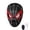 Black, variant on Superhero Mask, Electric Superhero Role-Playing Mask with Moving Eyes and LED Lights, Full Face Movable Eyes Remote Control Mask, Perfect for Men Halloween & Christmas Dress Up-Black