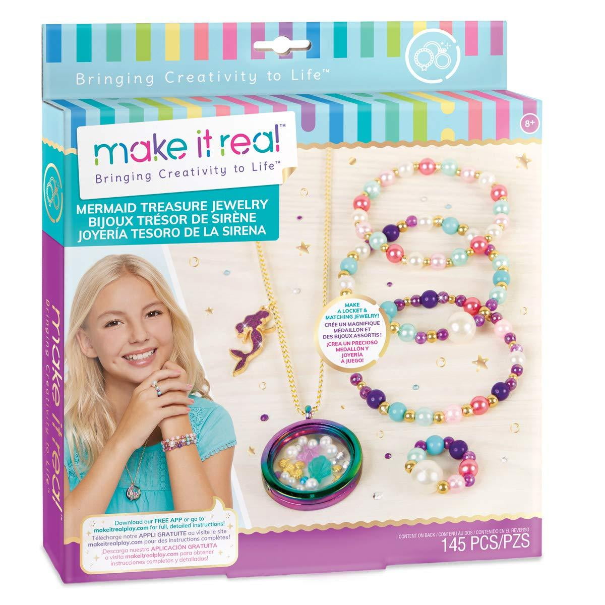 Make It Real - Mermaid Treasure Jewelry. DIY Mermaid Themed Jewelry 