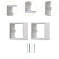 thumbnail image 6 of CarpNettore 2 Pack Socket Spacers for Cable Box Installation Wall Plate Accessories for Home white, 6 of 9