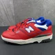 thumbnail image 4 of New Balance 550 Size 9 Mens Red Blue Casual Shoes BB550MD1, 4 of 6