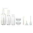 thumbnail image 3 of Travel Split Bottle Set Transparent Cosmetic Plastic Bottle, 3 of 5