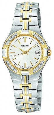 Seiko Women's 16 Diamond Watch SXDA42 