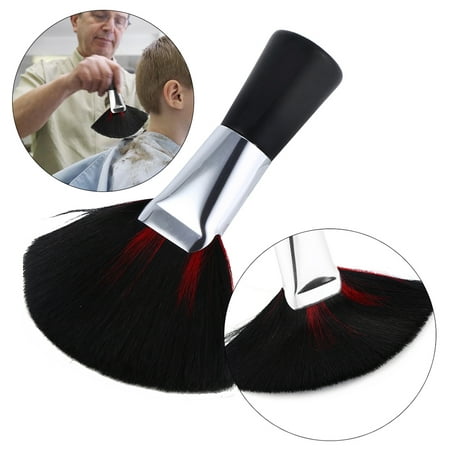New Hair Brush Barbe Brush  Neck Clean Brush,Barber Neck Dust Clean Brush Black Soft Hair Cutting Salon Styling Tools For