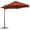 Wine Red, variant on Outsunny 8.5FT Offset Patio Umbrella 360° Rotation Cantilever Parasol Green