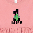 thumbnail image 4 of Inktastic 1st Birthday Cactus Cute Girls 1 Year Old Girls Baby Dress, 4 of 5