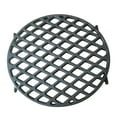 thumbnail image 3 of Barbecue Grill Pan Rack Roasting Pan Durable Cross Wires Barbecue Grill Net Stand Wire Roaster Grill Pan Stand Cast Iron Grilling Grate for Camping with legs, 3 of 10