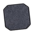 thumbnail image 4 of Funda de asiento de masaje de verano con almohadilla refrescante de 42 cm x 42 cm, transpirable, con cuentas de madera. Gris, 4 of 8