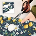 thumbnail image 6 of Yayeee Faucet Mat for Kitchen Sink 14.7" Diatomite Long Splash Guard Pad, Lemon Flowers, 6 of 7