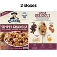 thumbnail image 2 of Quaker Simply Granola Honey & Raisin, 24.1 Oz (Pack of 2), 2 of 3
