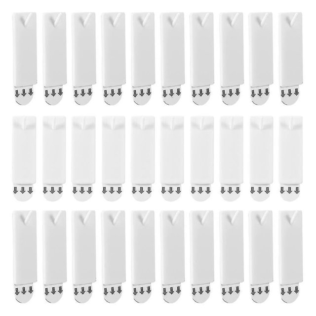 30pcs For Hanging Heavy Duty No Nail Multifunctional Picture Hook Self Adhesive