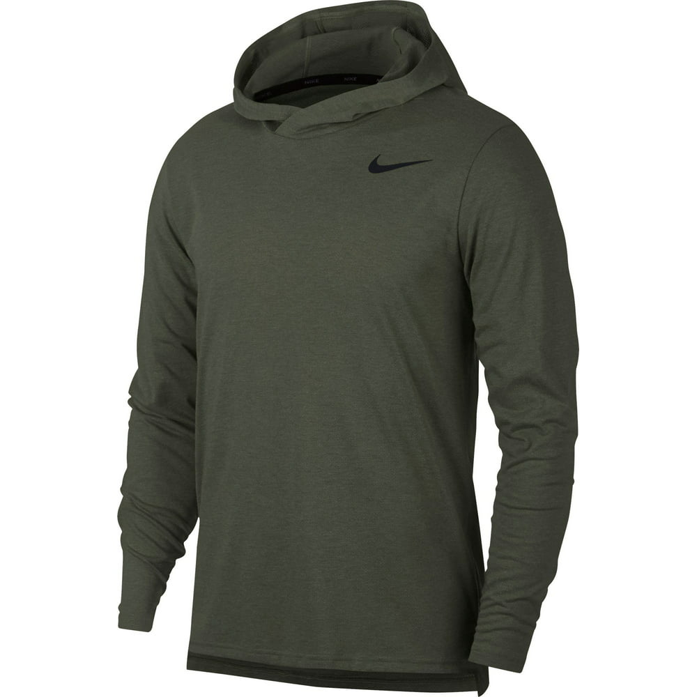 Nike - Nike Men's Hyper Dry Hooded Long Sleeve Tee - Walmart.com ...