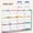 white#124🍉, variant on Double-Sided Laminated Erasable Wall Calendar – Large Writable Matte Surface, Reusable Dry-Erase Design for Scheduling, Appointments, Family Planning
