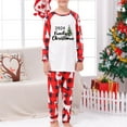thumbnail image 2 of Zwiiyzr Christmas Pajamas for Family Christmas Plaid Printed Blouse Tops+Pants Family Matching Pajamas Set 2025 Multicolor, 2 of 5