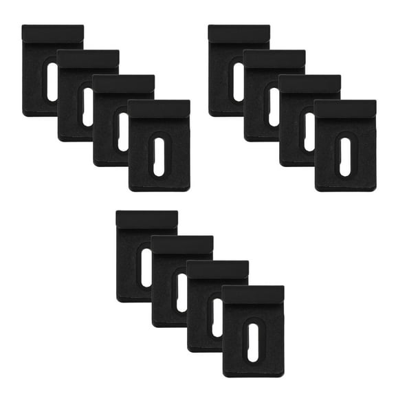 MLINS 3 Sets  Clear Clips Mirror Door Hanger Mirror Hanging Kit Mirror Brackets For Frameless Mirror Mirror Hanging Hardware Kit Stainless Steel Mirror Clips