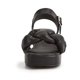 thumbnail image 5 of Sandalias de mujer Casual Color sólido Estilo romano Hebilla Correa en el tobillo Tacones altos gruesos Zapatos de punta cuadrada Wmkox8yii nm2284, 5 of 9