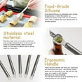 thumbnail image 4 of Kitchen Utensil Set-Silicone Cooking Utensils-33 Kitchen Gadgets & Spoons for Nonstick Cookware-Silicone and Stainless Steel Spatula Set-Best Kitchen Tools BPA FREE (Cream White), 4 of 7