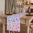 thumbnail image 2 of Table Runners 90 Inches Long Dress Scarves, Spring Floral Farmhouse Coffee/Dining/Kitchen Table Runner for Living Room, Purple Pink Blue Flower Summer Botanical 13x90 Inch, 2 of 9