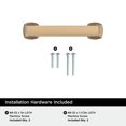 thumbnail image 4 of Amerock Hybridize 3 inch Center-to-Center Champagne Bronze Cabinet Pull, 25 Pack, 4 of 4