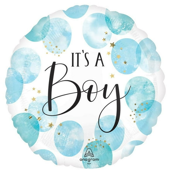 Delightful 18" Baby Shower Foil Balloon - Superior Float Time, Self Sealing