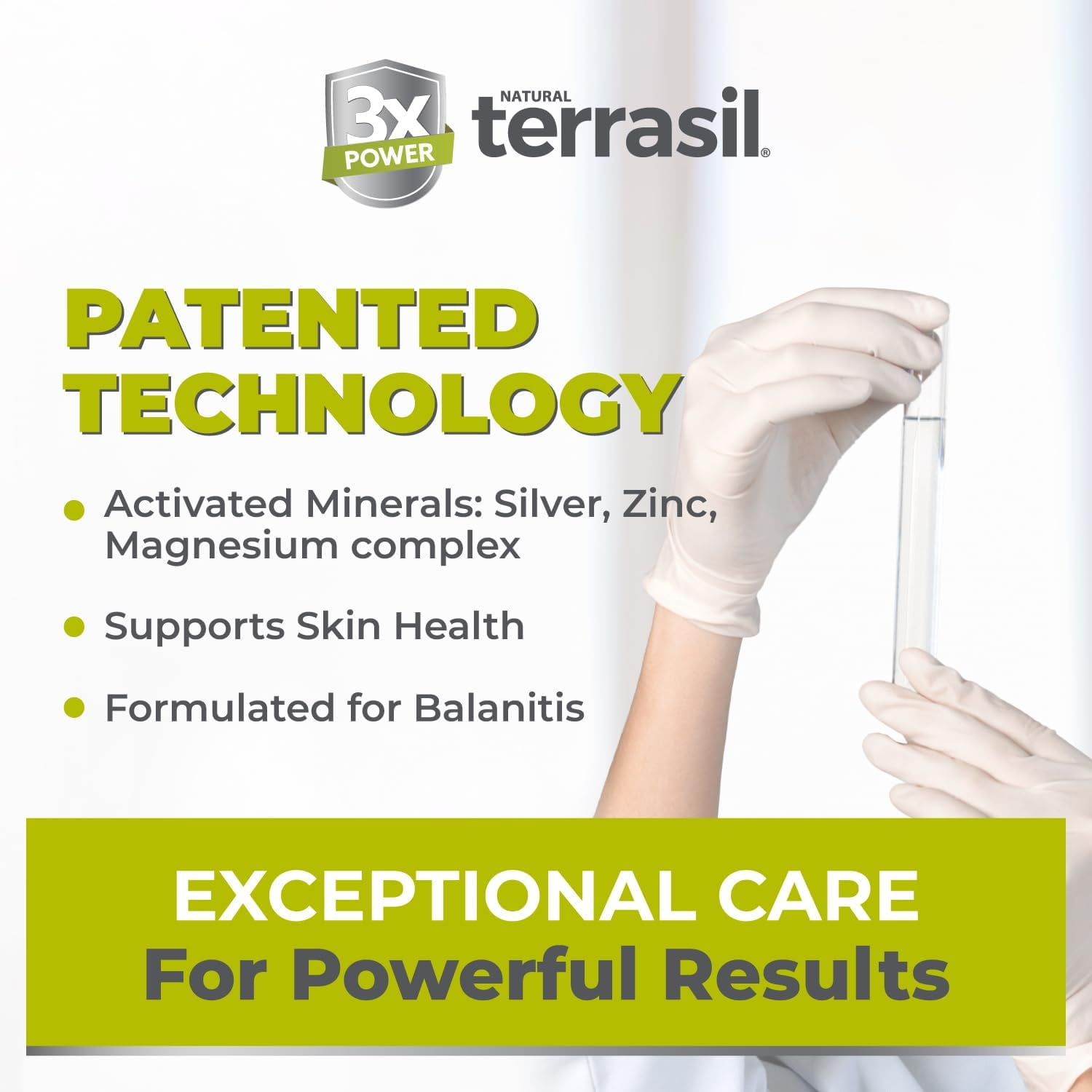 Terrasil Balanitis Relief Ointment, All-Natural Treatment for Irritation, Itch & Inflammation (50gm)